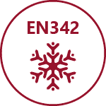 EN 342 - Conjuntos e peças de vestuário para a protecção contra o frio